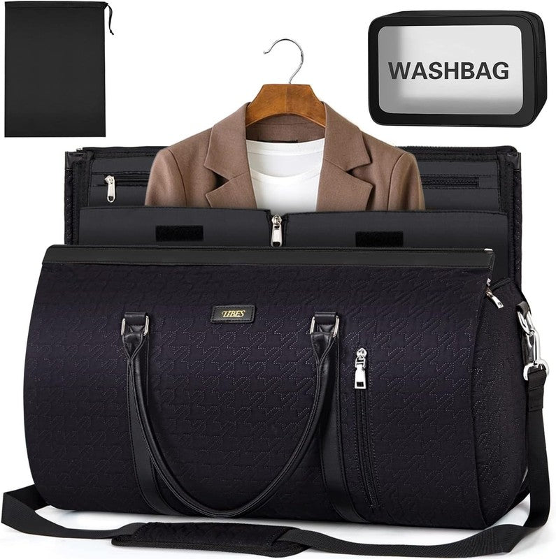 2in1 Garment Duffle Bag 3Pc Set Hanging Suit Travel Carry On7