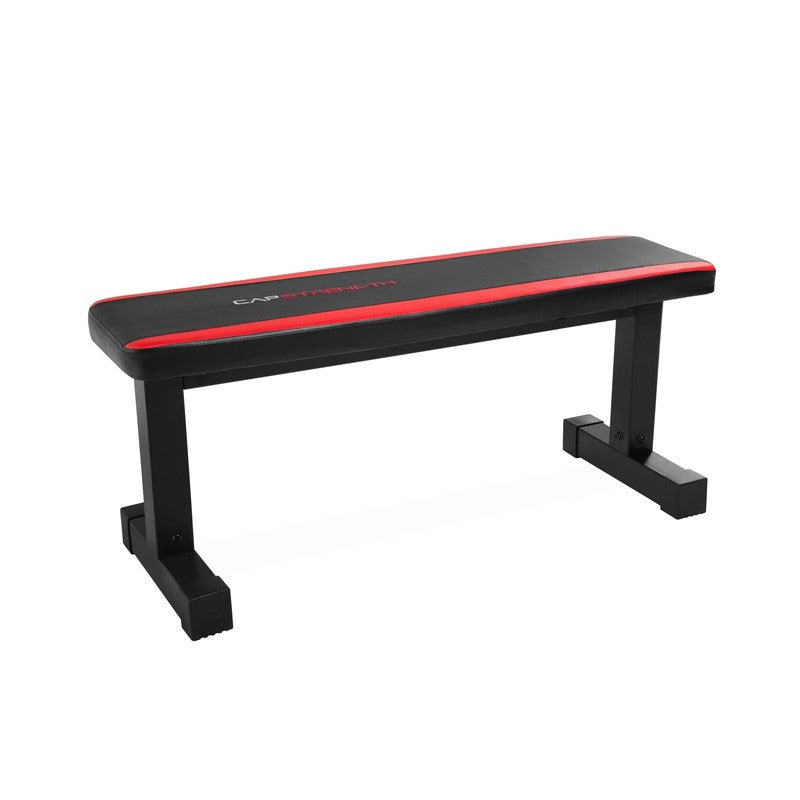 Strength Deluxe Flat Fitness Weight Bench, Black2