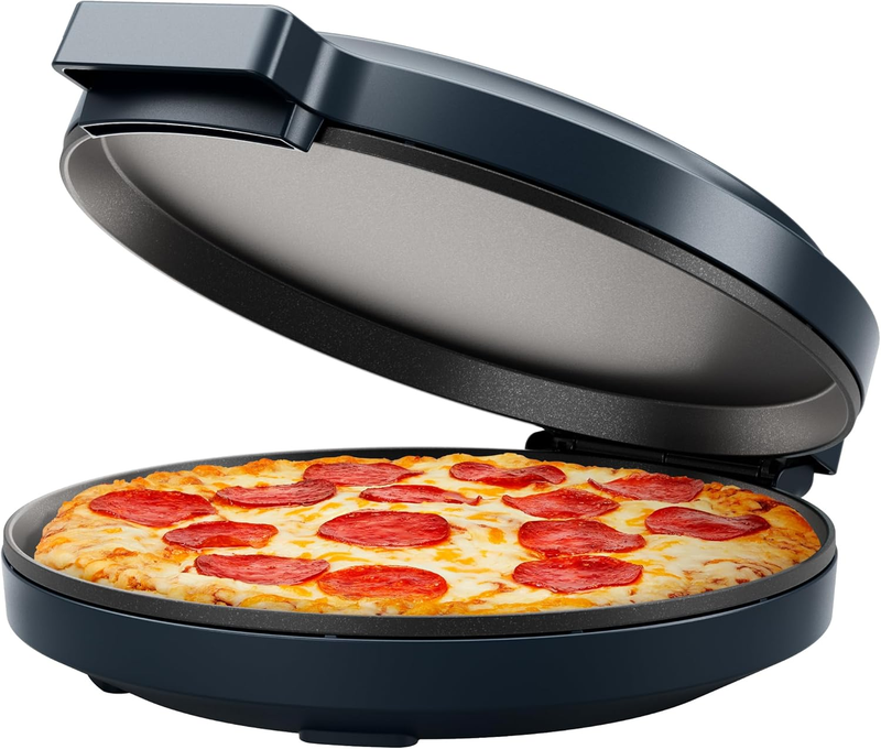 1440W Electric Pizza Maker 12" Nonstick Countertop Oven Quesadilla Omelet9
