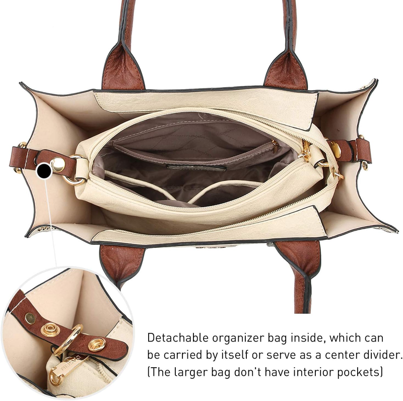 Purses Handbags for Women Tote Wallet Set Top Handle Satchel Shoulder Hobo Bag 33