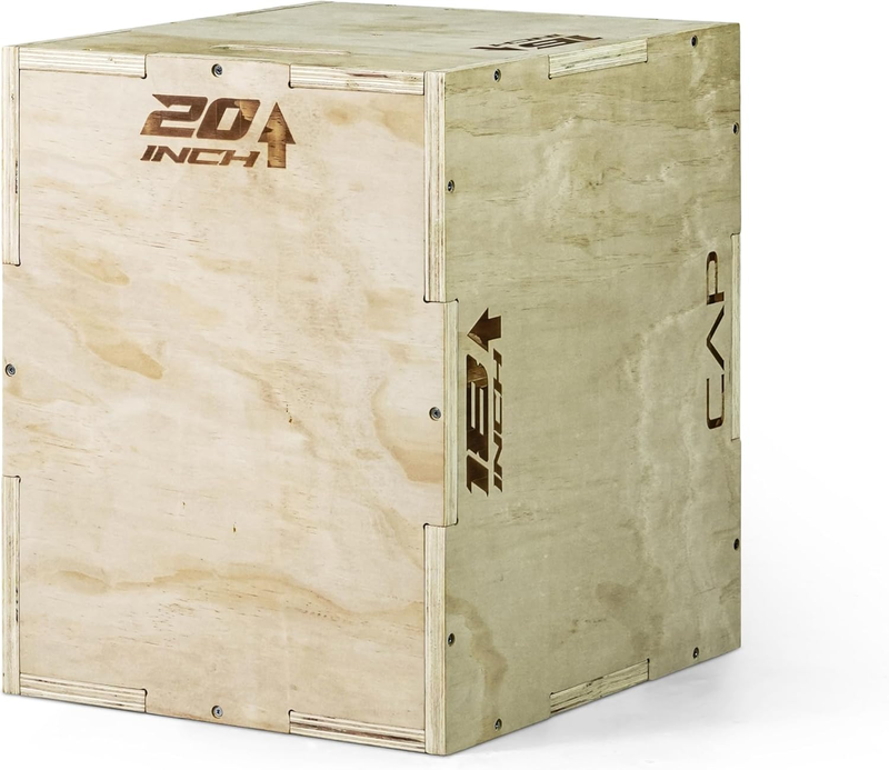 3-In-1 Plyometric Wood Box 20in x 18in x 16in8