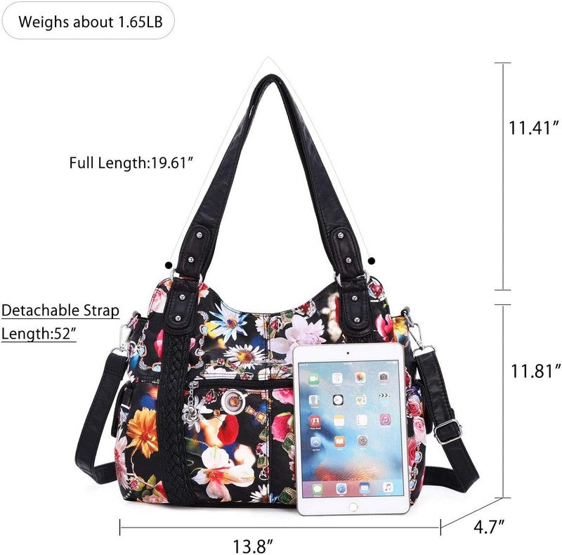 Purses for Women Soft PU Leather Shoulder Bag Crossbody Purse and Handbags2