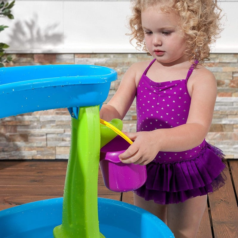 Rain Showers Splash Pond Water Table, Kids Water and Sand Activity Sensory Plays7