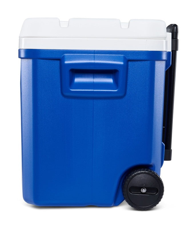 60 QT Laguna Ice Chest Cooler with Wheels, Blue11
