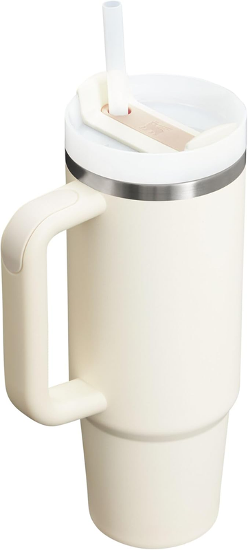 Stanley Quencher H2.0 30oz Tumbler w/ Handle Straw Insulated Cream1