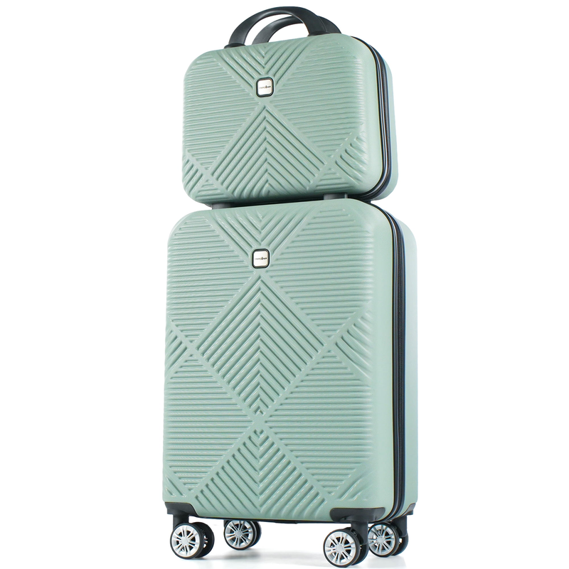 Luggage Sets 2 Piece Suitcase Set (14/20/)Hardside Suitcase with Spinner Wheels 9