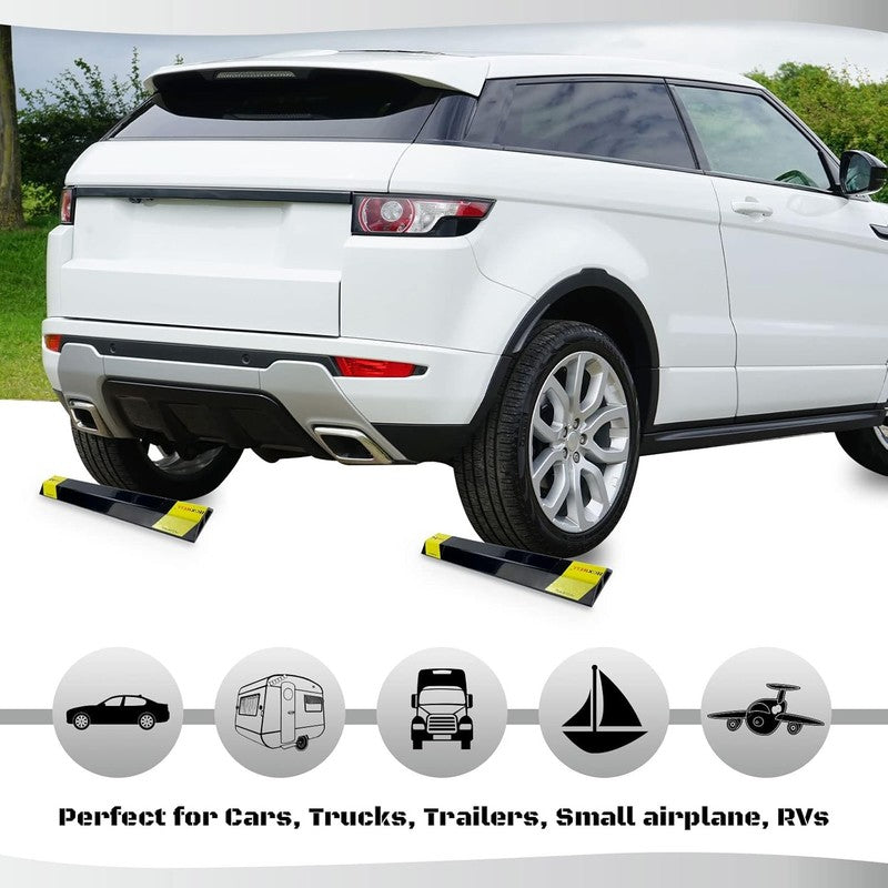 2 Pcs 18'' Heavy Duty Parking Aid for Garage, Parking Gadgets Protects Car and G3