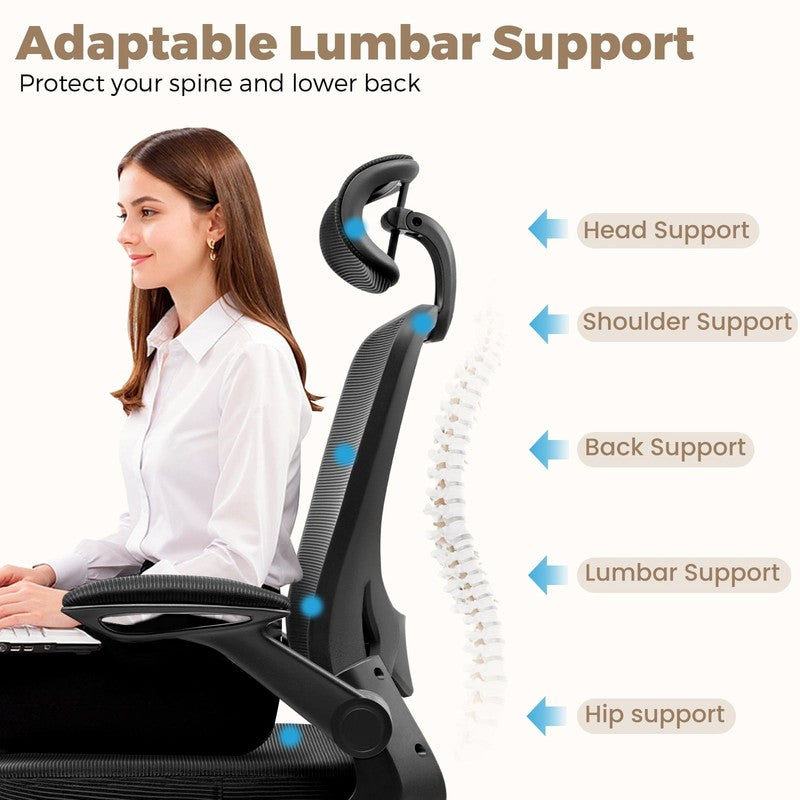Office Chair Ergonomic Desk Chair, High Back Gaming Chair, Big and Tall Reclinin3