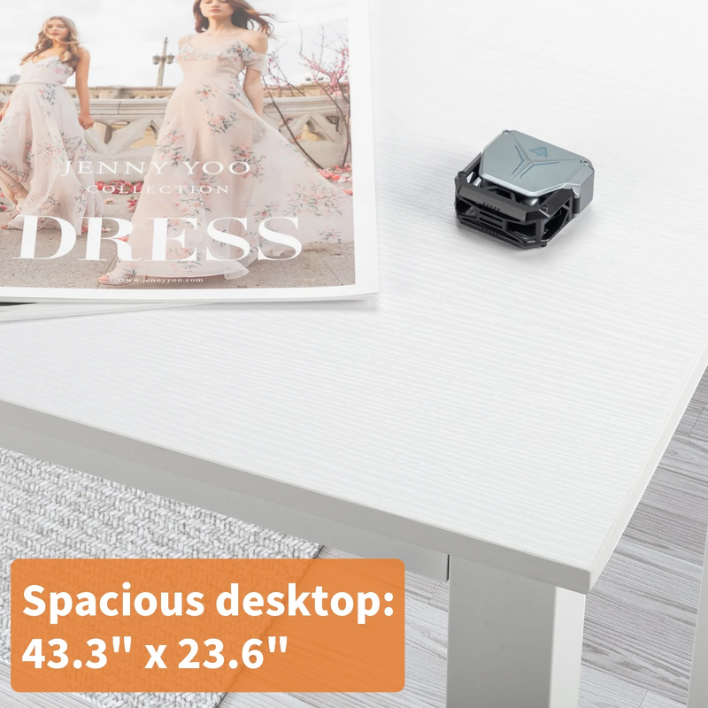 43.3in Wood Computer Desk Laptop Study Table Workstation Home Office8