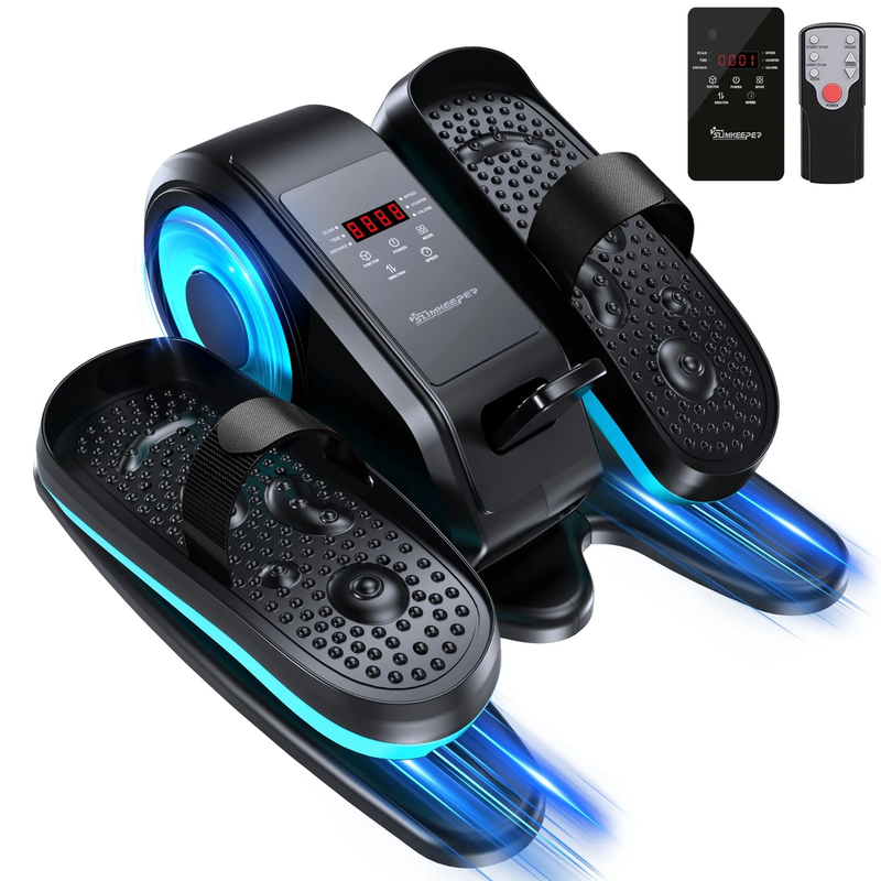 Compact Under Desk Elliptical with Remote, 12 Speeds, Auto & Manual Modes10