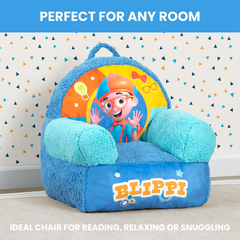   Blippi Cozee Buddy Kids Chair, Blue7