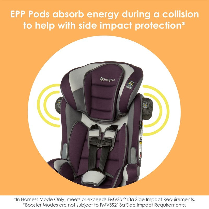 Hybrid 3 In 1 Combination Booster Seat with Side Impact Protection6