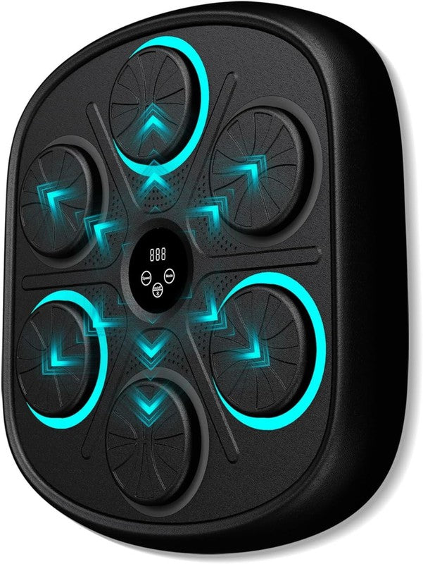 2025 Smart Music Boxing Machine Wall Mount w LED & Gloves for Home Workout7