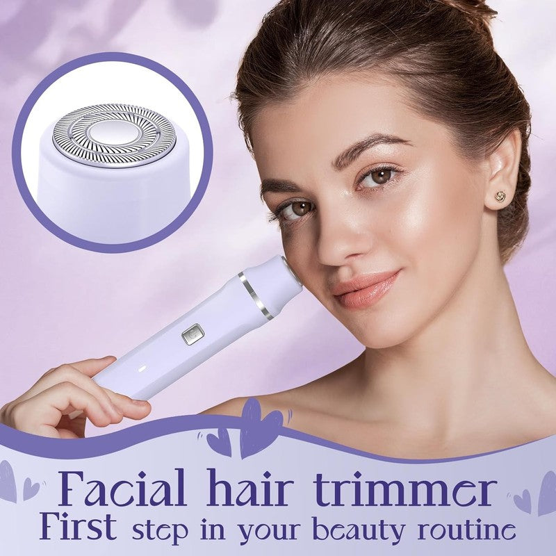 Women's Electric Razor - Wet/Dry Shaver for Legs & Face, No Cuts, Purple6