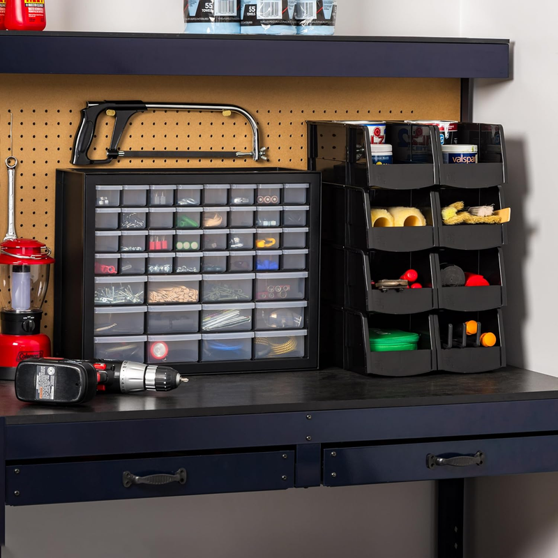 Screw Tool Organizer Small Parts Cabinet, 44 Drawer, Electronics Hardware Nuts a6