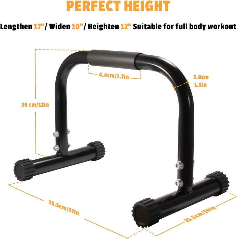 Parallettes Bars Steel Push Up Dip Stands for Handstands Calisthenics Workouts4