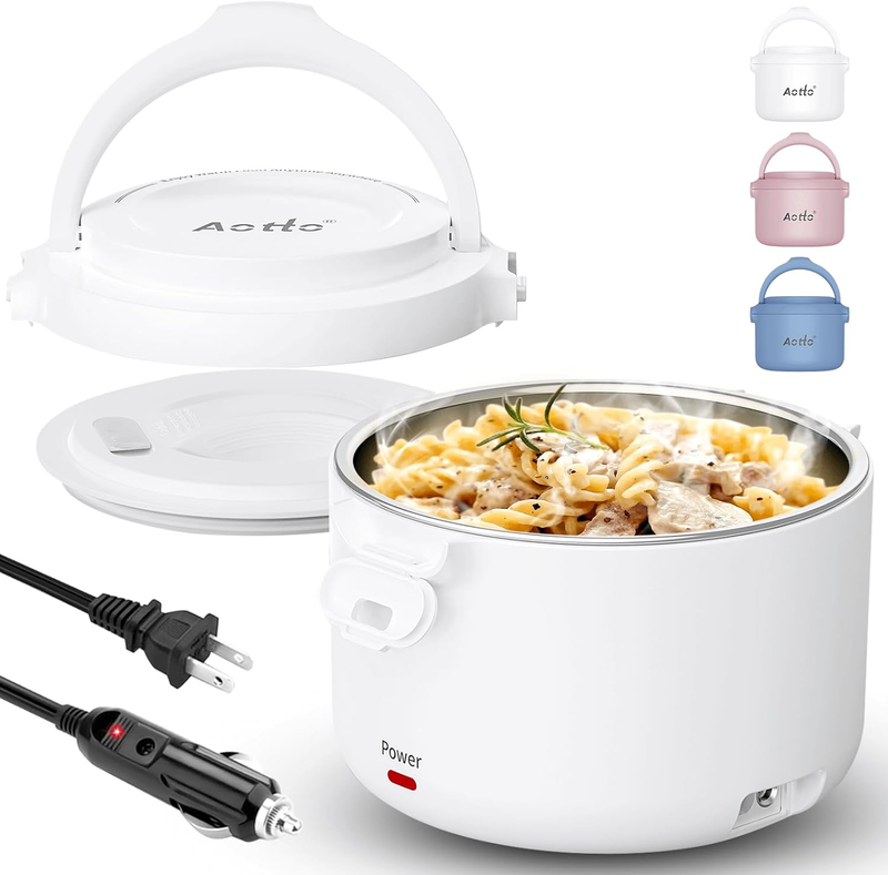 Electric Lunch Box, 32 Oz Portable Food Warmer Heater, Lunch Warmer Portable11