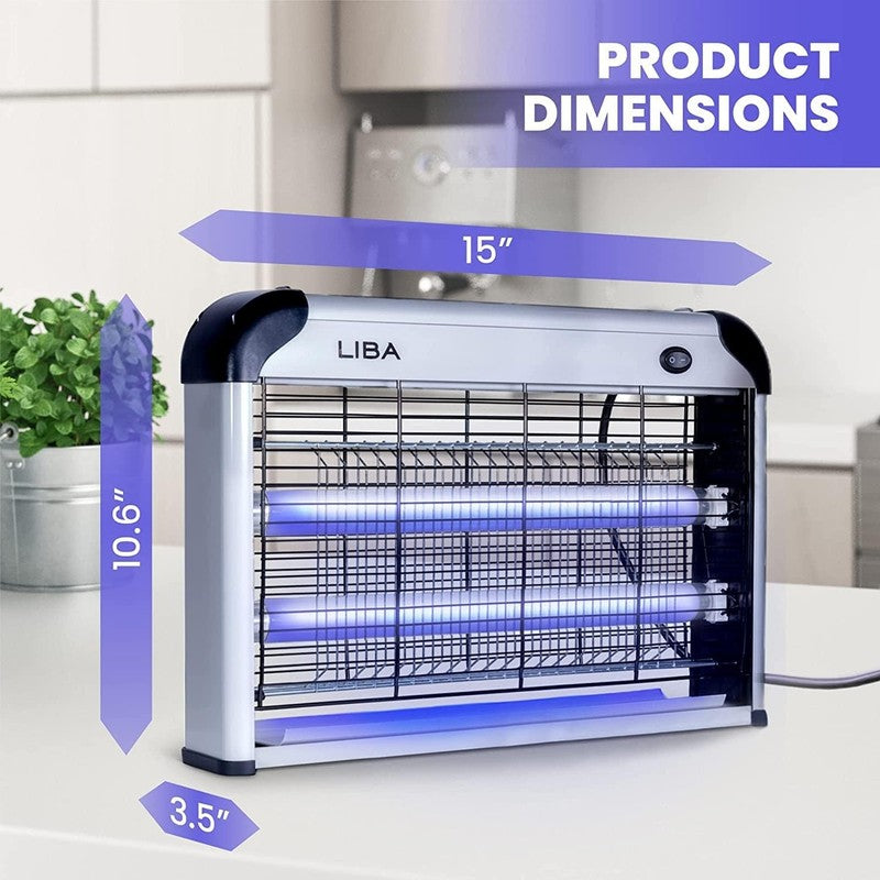 Electric Bug Zapper with 2 Extra Bulbs   Powerful Indoor Insect Killer6