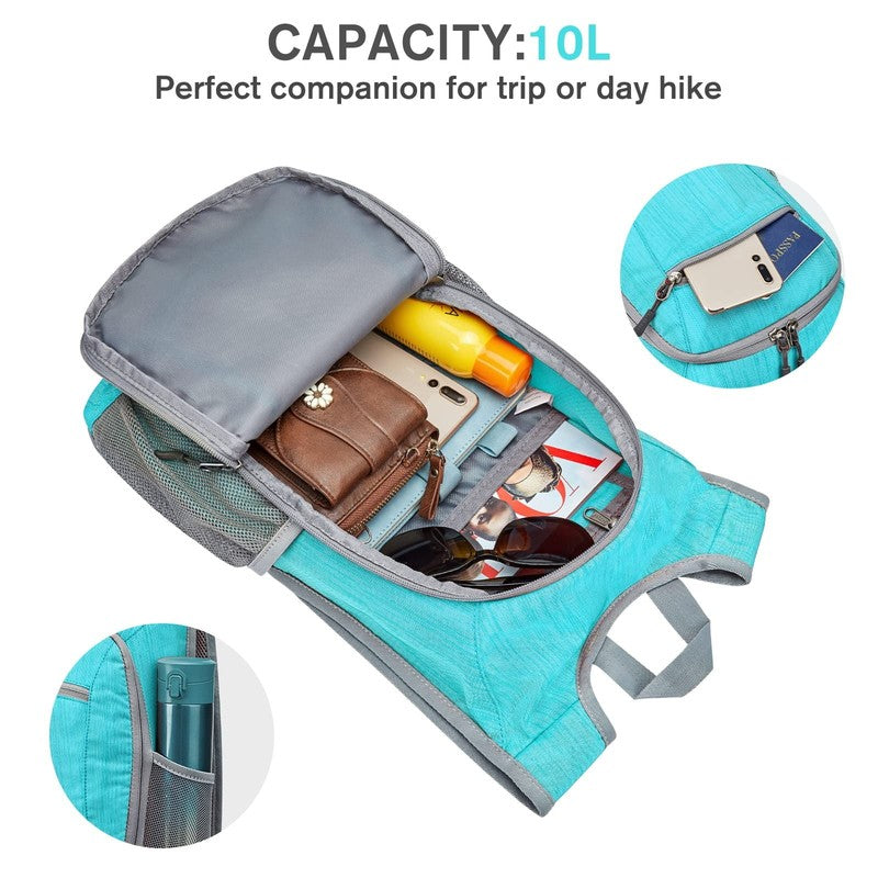 10L/15L/20L Hiking Backpack Lightweight Packable Hiking Daypack Small Travel Out5