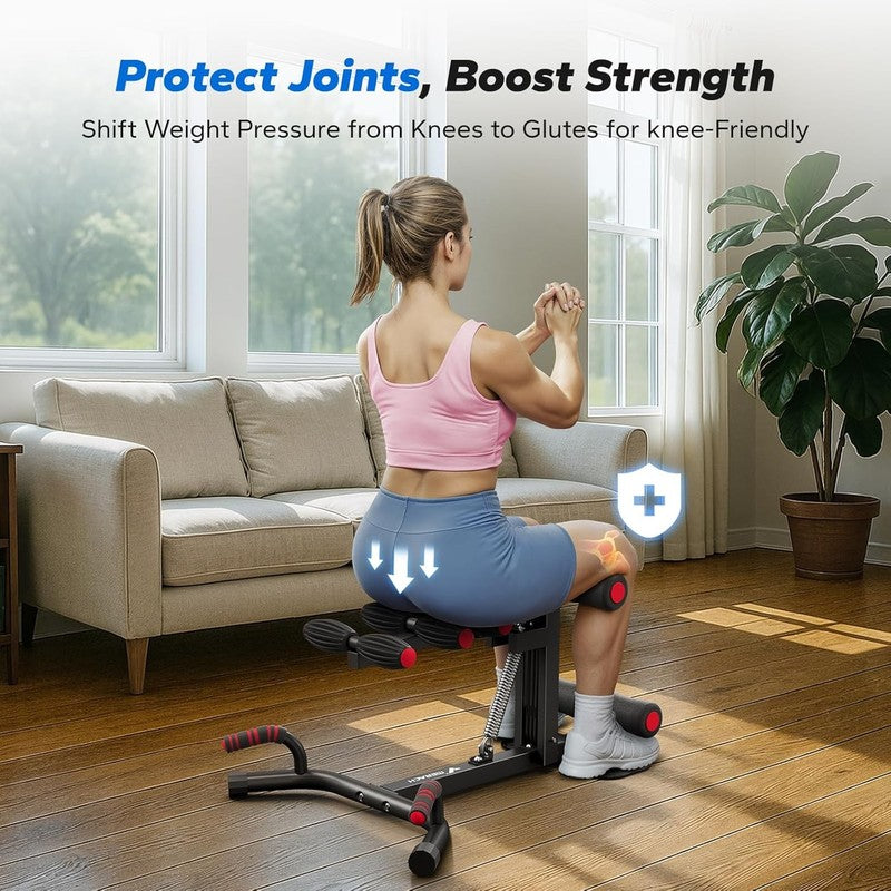 Deep Squat Machine for Women Adjustable Glutes Core Leg Home Gym2