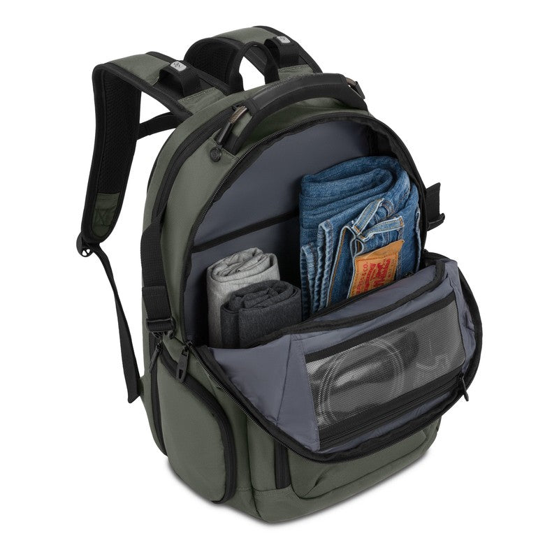 Stride Scansmart Laptop Backpack, Olive Green, Feature Packed for School, Travel3