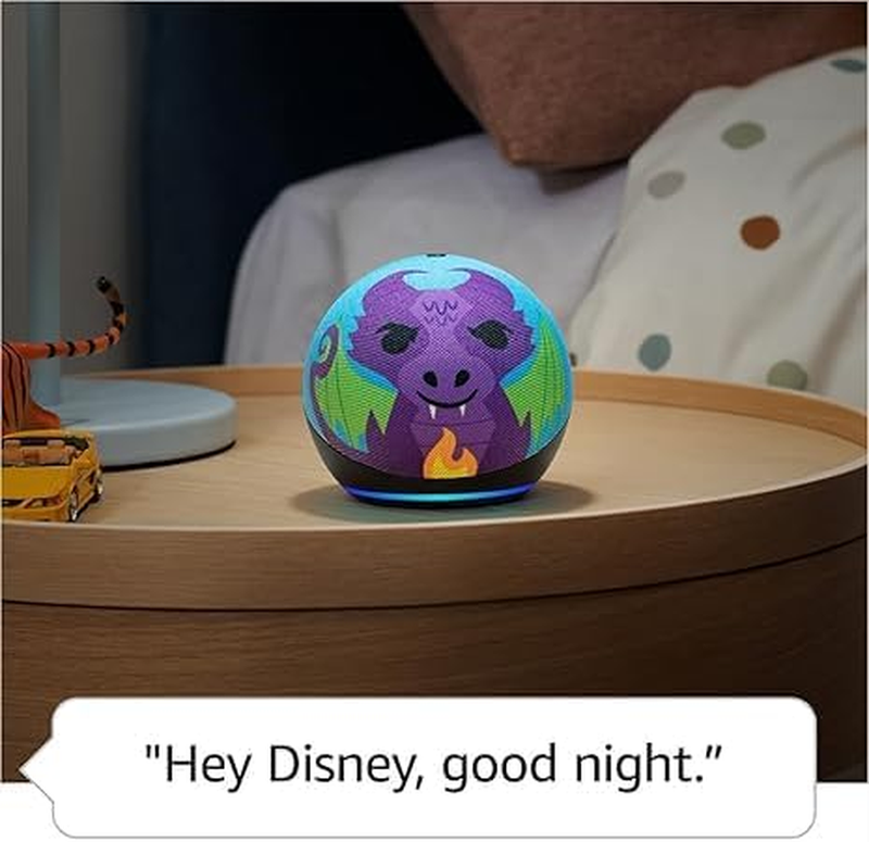 Echo Dot Kids (Newest Model) with Alexa, Parental Controls, 1 Year Kids+, Owl5