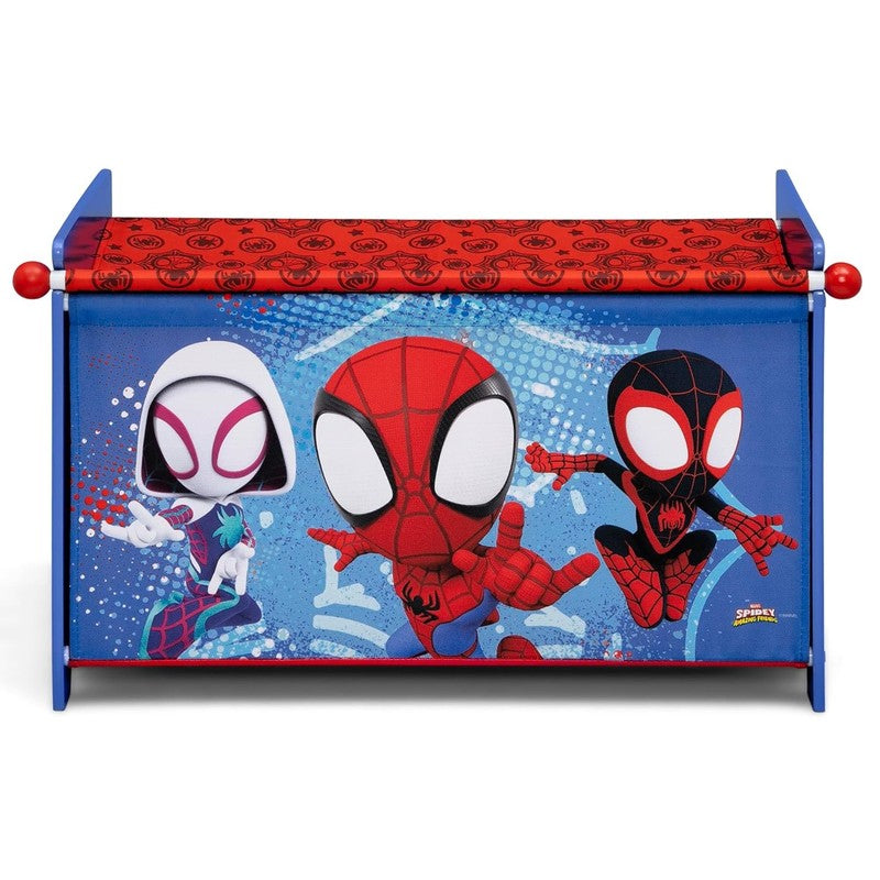 Spidey & His Amazing Friends 3-Piece Toddler Playroom Set Table Chair Toy Box9