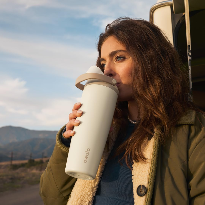 Owala FreeSip Sway 30oz Insulated Stainless Steel Bottle Iced Breeze6