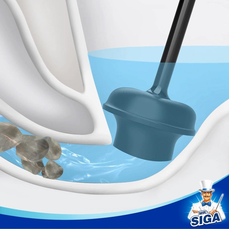 Toilet Plunger with Holder, Heavy Duty Toilet Plunger and Holder Combo for Bathr3