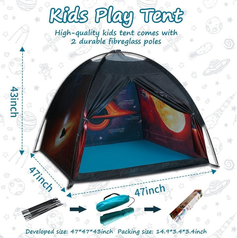 Black Hole Space Dome Play Tent, Indoor/Outdoor Kids Playhouse6