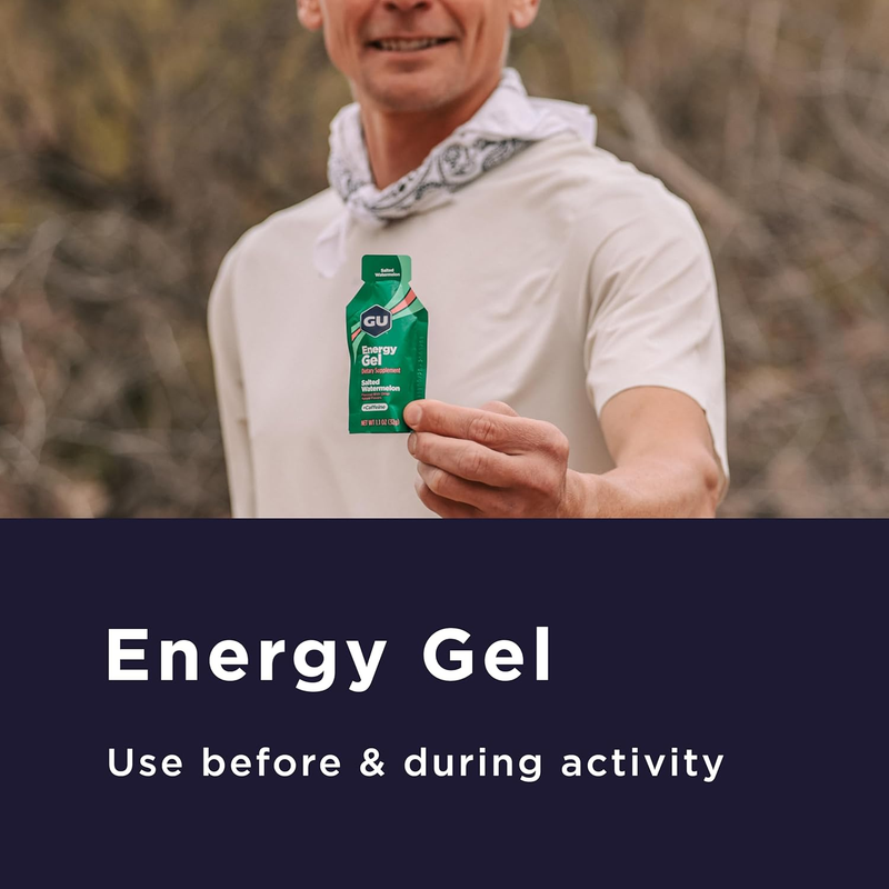 Vegan Energy Gel, Caramel Macchiato, Gluten-Free, 24-Pack for Workouts4