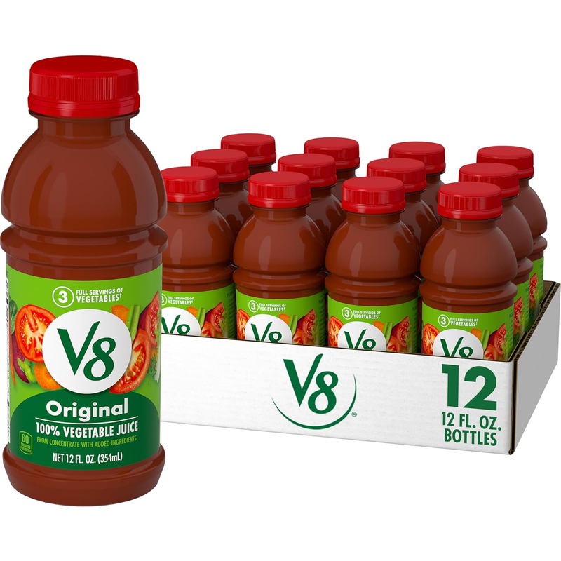 Original 100% Vegetable Juice, 12 Fl Oz Bottle (12 Pack)7