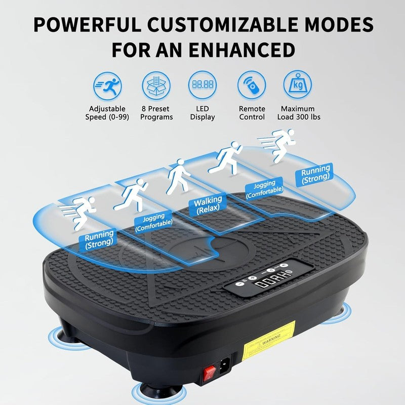 Homesy Vibration Plate Exercise Machine Full Body Shake Home Fitness Gym6
