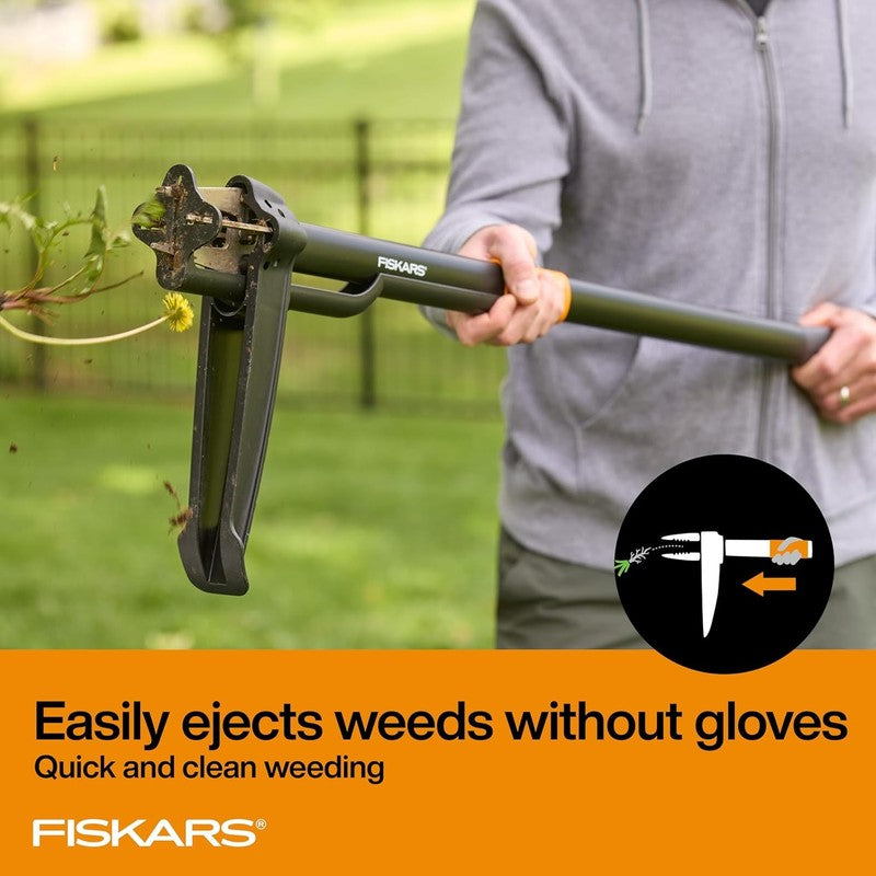 Ergonomic 39" 4-Claw Weed Puller Tool with Easy-Eject Mechanism3