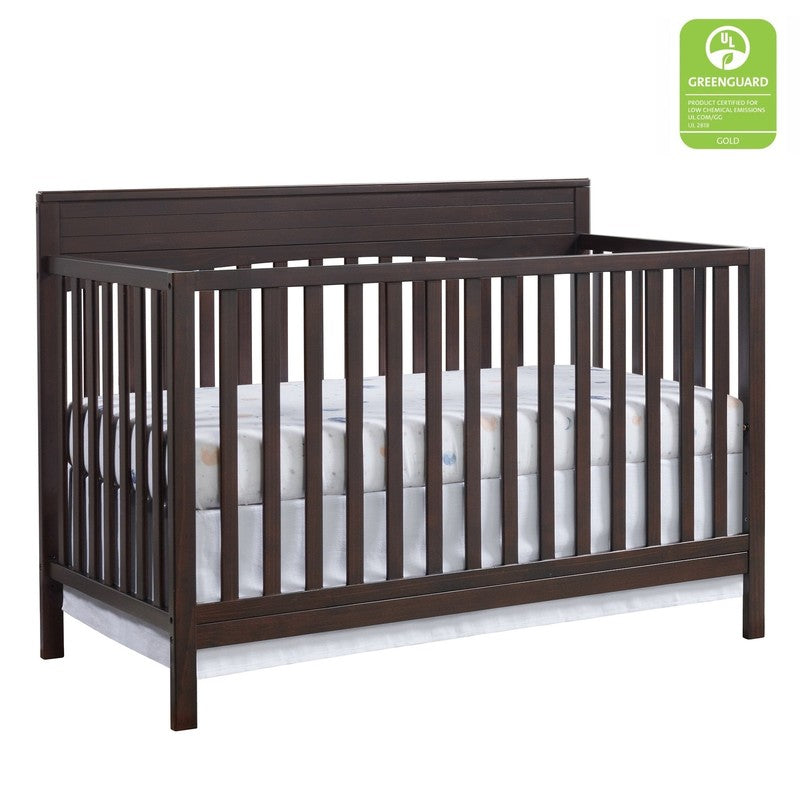 Harper 4-in-1 Convertible Crib Espresso Brown GREENGUARD Gold Wooden6