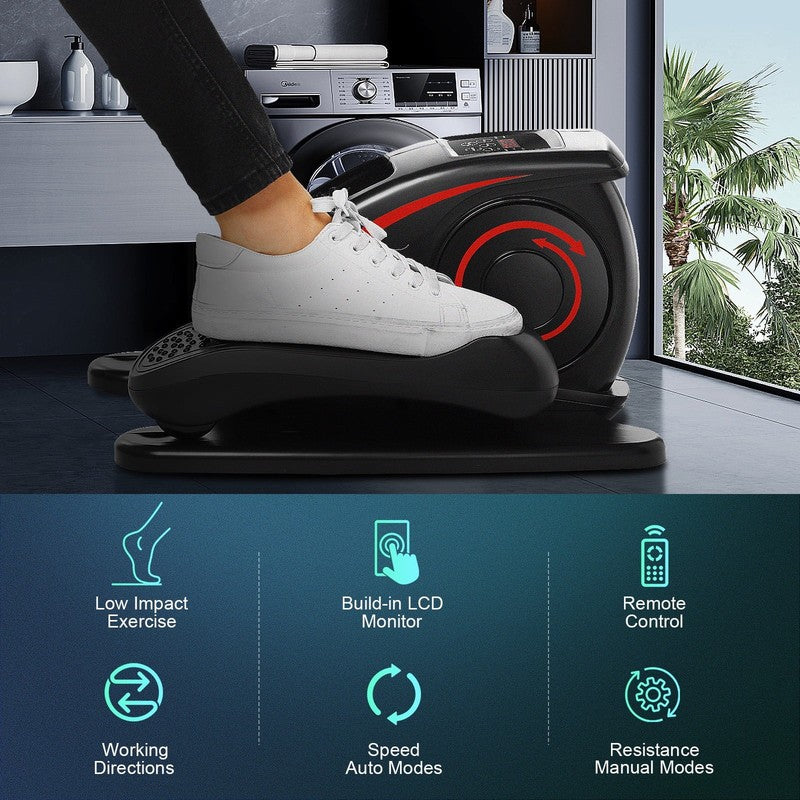 Under Desk Elliptical Machine with Remote Control - Quiet Exercise for Seniors2