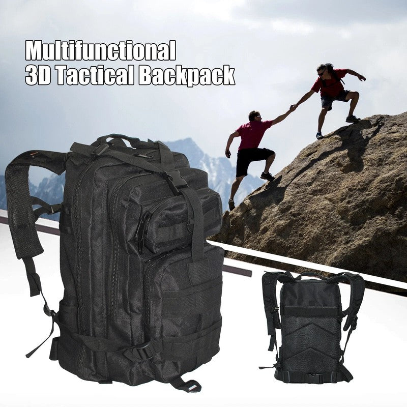New Travel Backpack Camping Outdoor Camouflage Waterproof High Capacity Sports T4