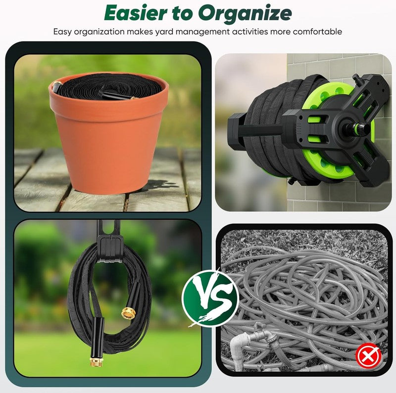 50Ft Lightweight Garden Hose   Leak Proof, Flexible, Durable, Portable Design7
