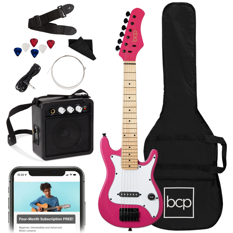 Walmart Exclusive 30In Kids Electric Guitar Beginner Starter Kit W/ 5W Amplifier0