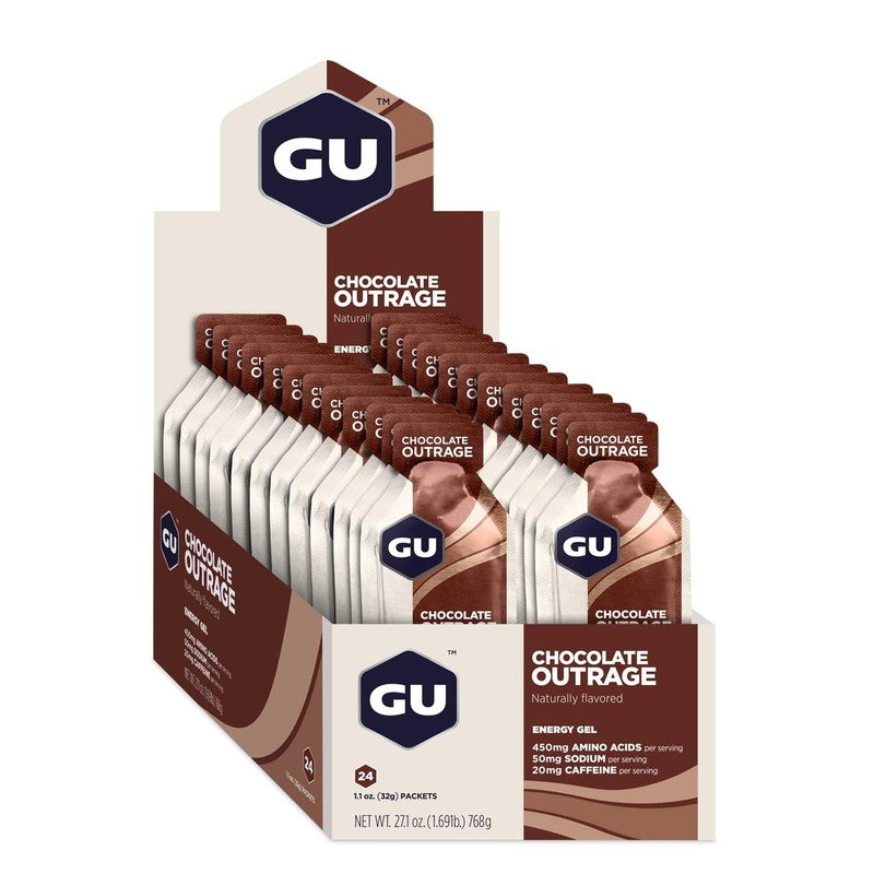 Vegan Energy Gel, Gluten-Free & Dairy-Free, 24-Pack, Chocolate Outrage8