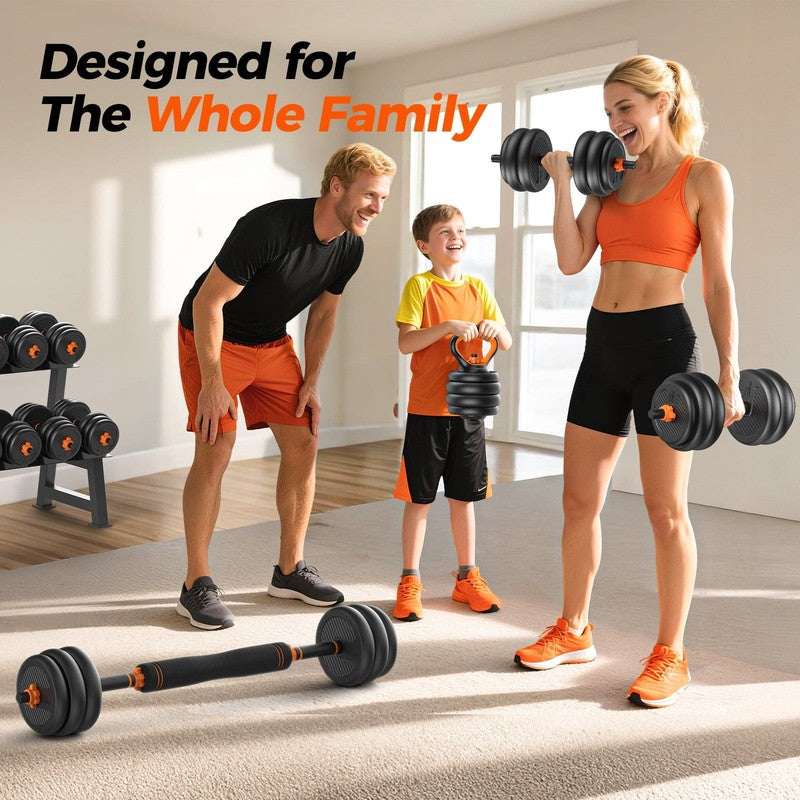 Adjustable Dumbbells,90Lbs Free Weight Set with Connector,5 In1 Dumbbells Set as2