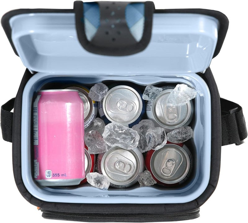 Deep Freeze Zipperless Hardbody Cooler with Insulation & Smartshelf3