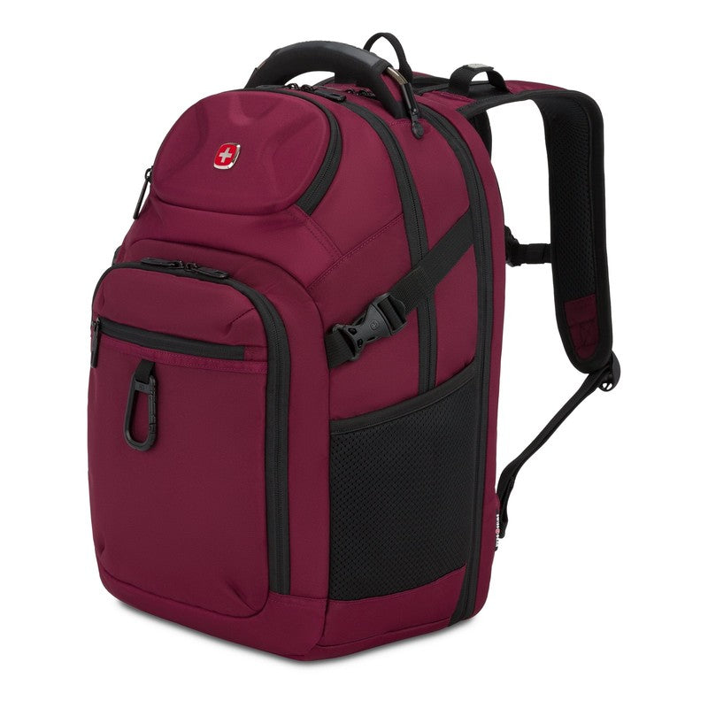 Stride Scansmart Laptop Backpack, Burgundy, Feature Packed for School, Travel, E0