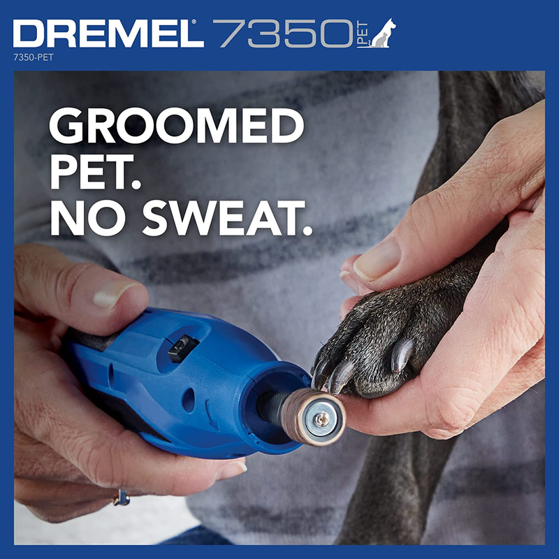7350 PET 4V Pet Dog Nail Grinder Safe Easy To Use Grooming Trimmer Kit9