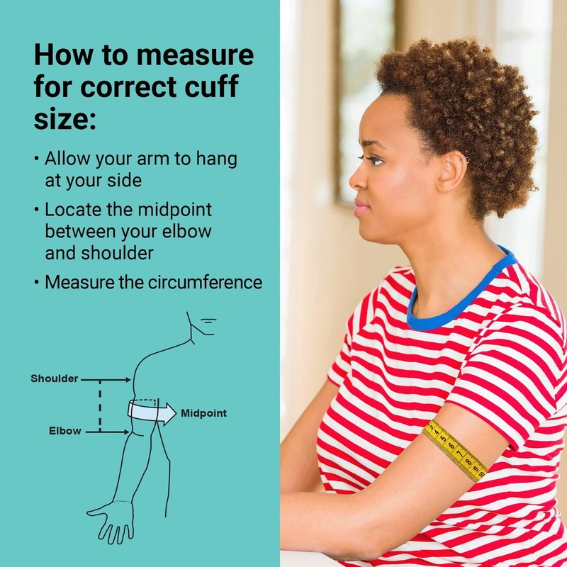 A&D Medical  Blood Pressure Monitor, Upper Arm, Wide Cuff, Digital (UA-767FAC)7
