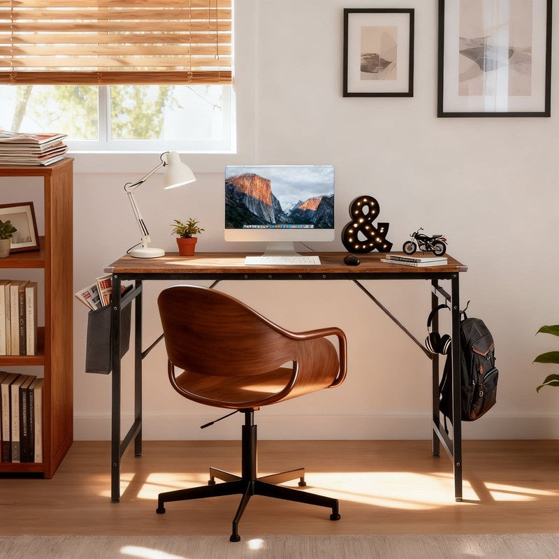 47" Wood Computer Gaming Desk PC Laptop Study Table Workstation Home Office Furn9