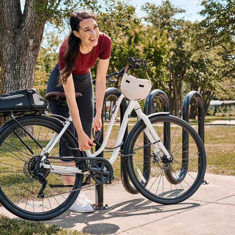 Cable Lock, Set Your Own Combination Bike Lock, 6 Ft. Long, Black, 8122D1