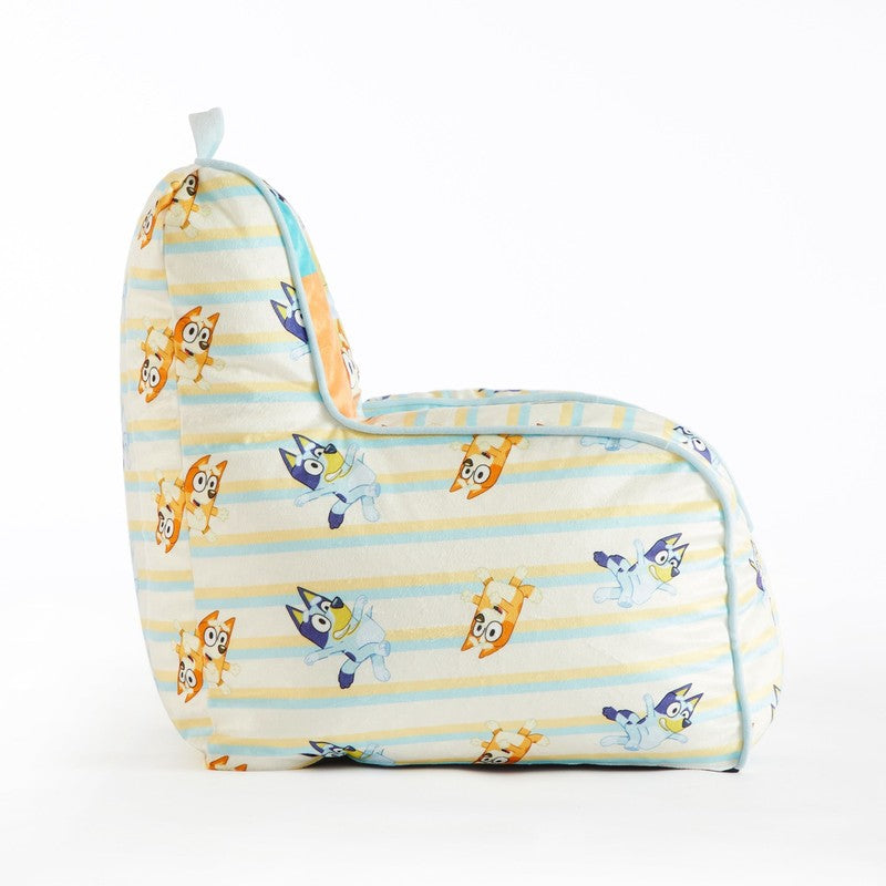Square Beanbag Chair Blue, 18" Inches, Bluey3