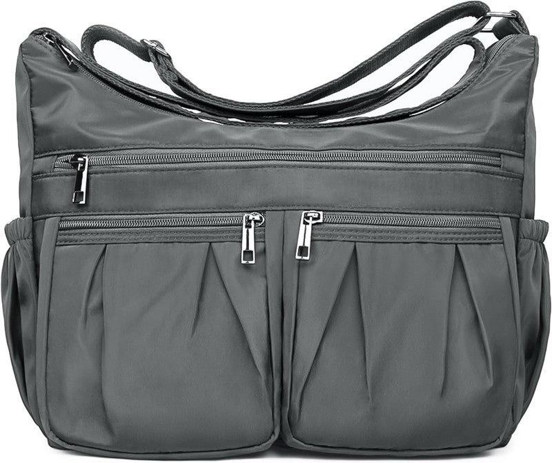 Women Crossbody Bag Waterproof Nylon Lightweight Shoulder Travel Handbag Large7