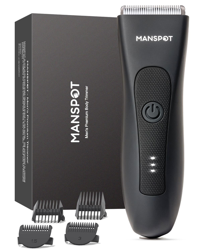Manscape Body Hair Trimmer for Men - Waterproof Electric Shaver Kit8
